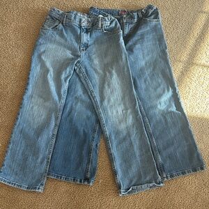 Wrangler Kids Light Blue Denim Jeans Pair